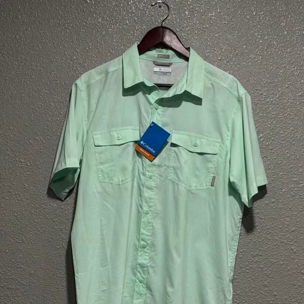 Columbia-sportswear Men's Green Shirt